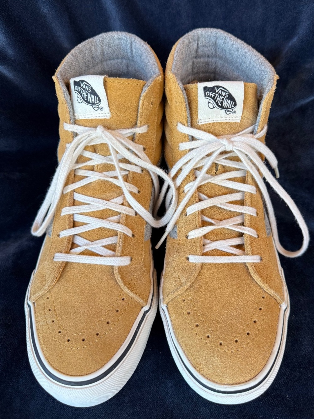 Suede High Top Vans
